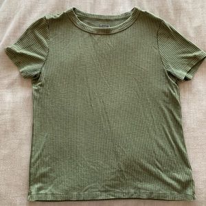 Green t-shirt